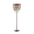 Ore Furniture 62 in. Rosie Crystal Floor Lamp K-5126F